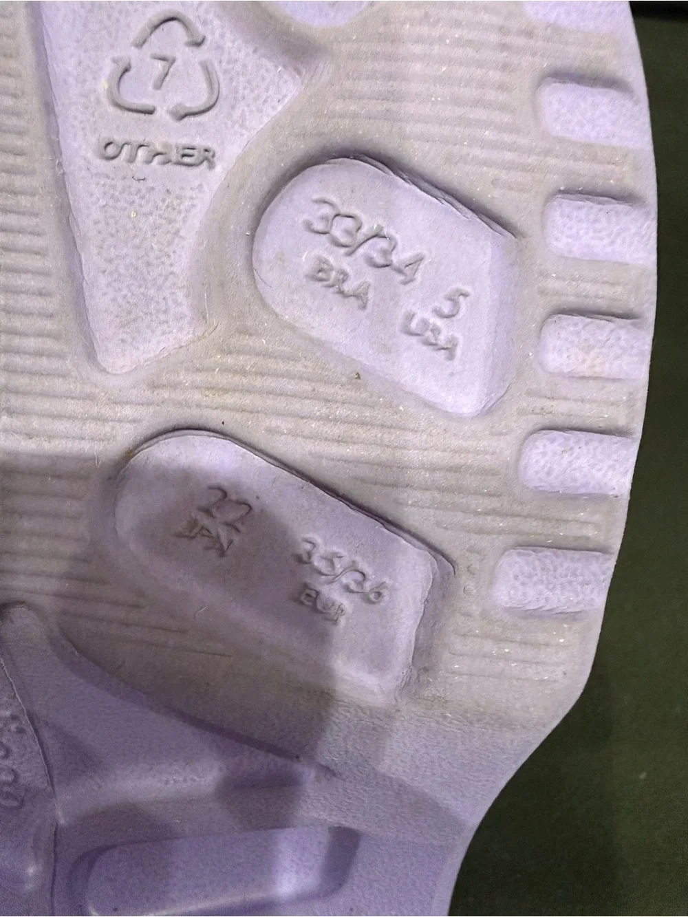 Melissa Lavender Platform Flip Flops | US 5 | Worn Once